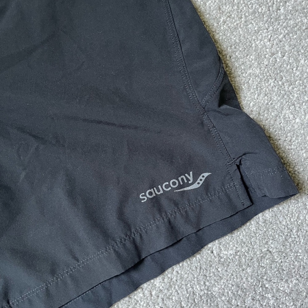 Saucony Charcoal Performance Shorts